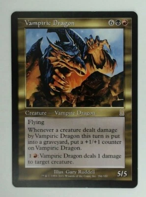 MTG Singles - Vampiric Dragon - Odyssey -G146 - Image 1 of 2