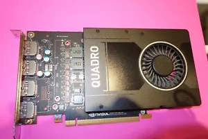 HP 942637-001 NVIDIA Quadro P2000 5GB GDDR5 4x DP Full Profile Video Card PC Mac - Picture 1 of 11