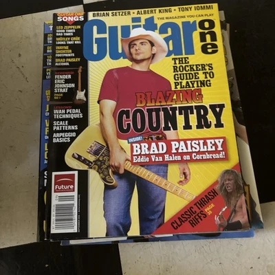 SEPT 2005 GUITAR ONE music magazine COUNTRY - BRAD PAISLEY - Image 1 of 2