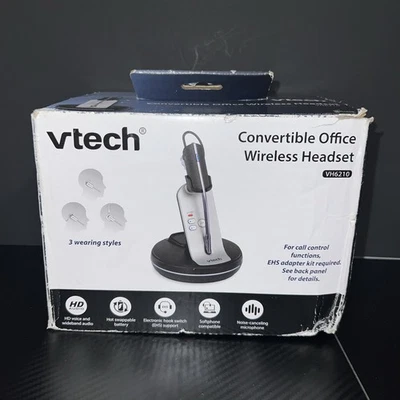 VTech VH6210 Softphone Convertible DECT Office Wireless Headset • OPEN BOX - Image 1 of 4