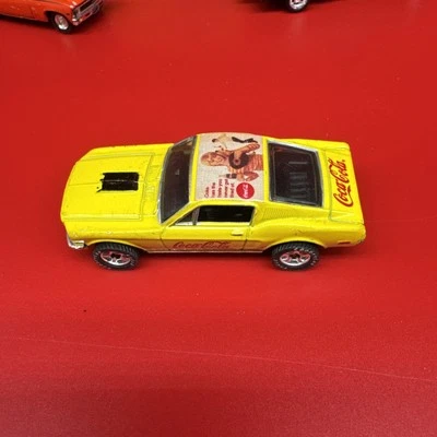Matchbox Superfast Premiere Collection Ed 1968 Cobra Mustang Coca Cola Yellow - Image 1 of 4