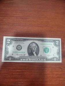 1976 Two Dollar ($2) Bill Note - H15515009A - Picture 1 of 16