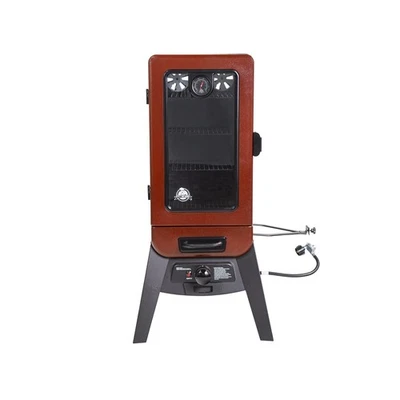 Pit Boss 3 系列燃气垂直烟熏器,红色 Hammertone - 10773 — 第 1/4 张图片