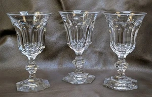 Set Of 3 Val St Lambert Metternich Tcpl White Wine Glass 5 1/4 in  - Picture 1 of 14