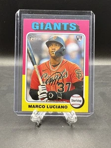 MARCO LUCIANO RC 2024 Topps Heritage Image Variation #391 - Picture 1 of 2