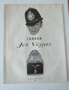 Jet Vegas L.O.N.D.O.N. 7" & 12" Single Advert 9 x 12 inches - Picture 1 of 1