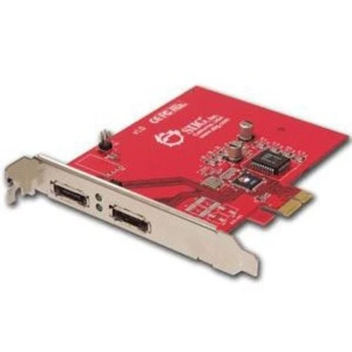 SIIG Esata II Pcie Pro Raid 2PORT External Express X 1 Card - Image 1 of 1