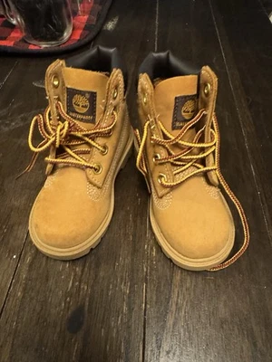 Timberland Botas Niño 6 Marrón Trigo Nubuck 6" Clásico Impermeable 12809 Foto 1 de 4