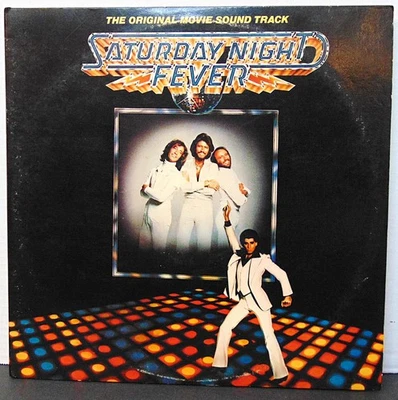 Bee Gees - Saturday Night Fever Original Soundtrack 1977 RSO 2x LP Record Album - Image 1 of 4