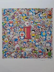 Murakami Takashi Signed - Many Things Await Beyond Anywhere Door - Certificate - Picture 1 of 7