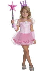 GLINDA BRUJA TUTÚ MAGO DE OZ NIÑO NIÑAS HADA CON LICENCIA VESTIDO ELEGANTE DISFRAZ - Imagen 1 de 2