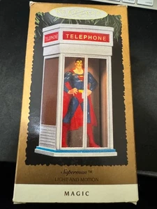 ORNAMENT Superman Inside Telefonzelle Licht und Bewegungsmagie - Bild 1 von 2