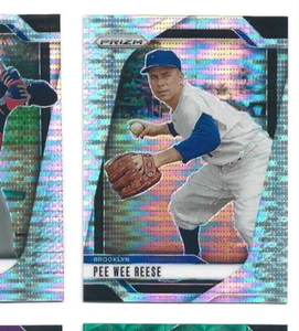 2025 Panini Prizm Brooklyn Dodgers Pee Wee Reese Silver Pulsar Prizm  /499 - Picture 1 of 1