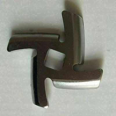 Hoja de cuchillo de corte afilada n.º 7/n.º 5 apta para picadora de carne eléctrica YEEKAI MGB-120 Foto 1 de 4