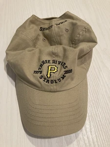 MLB Pittsburgh Pirates Vintage SGA Hat 2000 Three Rivers Stadium Final Series - Picture 1 of 6