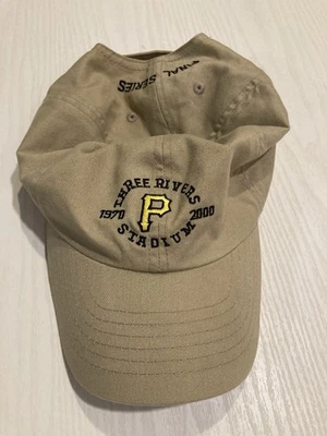 MLB Pittsburgh Pirates Vintage SGA Hat 2000 Three Rivers Stadium Final Series - Image 1 of 4
