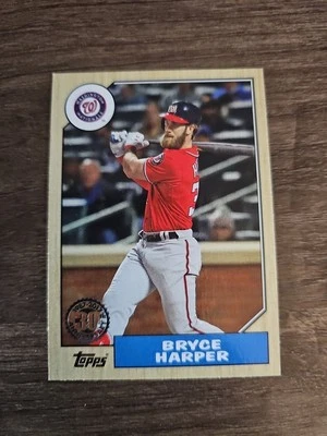 2017 Topps Update Series - 1987 Topps Baseball 30th Anniversary Bryce Harper... - Image 1 of 2