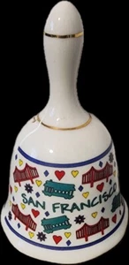 Keramik Sammler Glocke San Francisco Souvenir Glocke - Bild 1 von 1