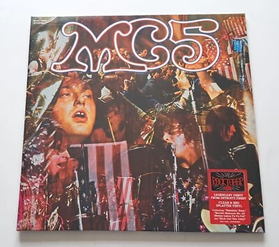 MC5 - Kick Out The Jams 2023 Elektra LTD Clear/Red Splatter Vinyl LP *Sealed* - Image 1 of 2