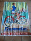 ** POSTER  AFFICHE ORIGINALE DUOMATIC WIRST TERROT MOTO CYCLO PIN UP