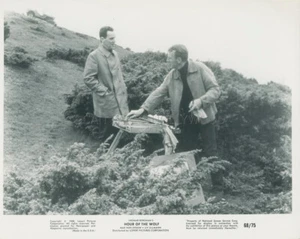 MAX VON SYDOW ERLAND JOSEPHSON VARGTIMMEN 1968 PHOTO ORIGINAL #11 INGMAR BERGMAN - Picture 1 of 2
