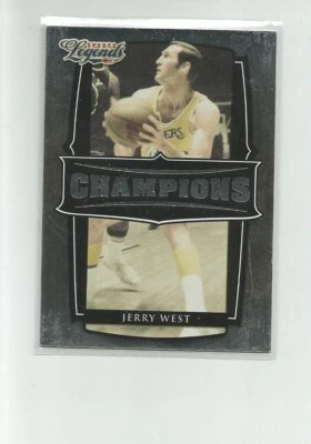 2008 DONRUSS SPORTS LEGENDS CHAMPIONS #1 JERRY WEST   0841/1000 - Image 1 of 2