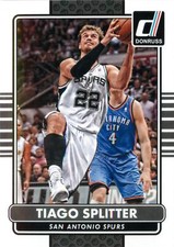 Tiago Splitter 2014-15 Panini Donruss Basketball Base Card #87 San Antonio Spurs