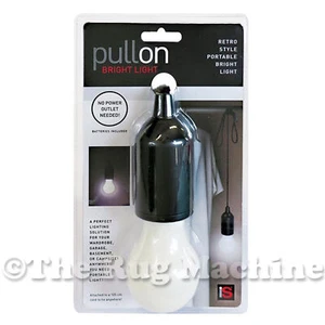 PULL ON LIGHT Cordless Bright LED Light Camping Garage Wardrobe **NEW** - Picture 1 of 6