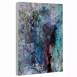 Menagerie in Blue Contemporary Poster or Canvas Wall Art Home Decor Print - Picture 1 of 16