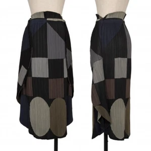 PLEATS PLEASE Mesh Patch Circle Skirt Size 1(K-136698) - Picture 1 of 12