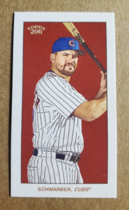 2020 Topps 206 T206 Series 2 SOVEREIGN Back KYLE SCHWARBER SSP /113 Made Cubs