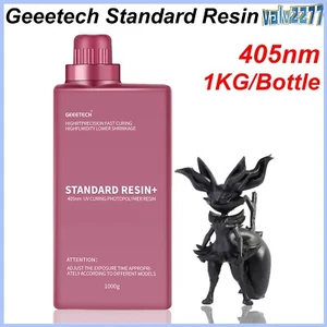Geeetech Standard Resin Schwarz 405nm UV Photopolymer Resin Für Resin 3D Drucker - Photo 1/9