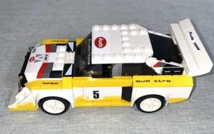 Nicht mehr im Handel erhältliche LEGO SPEED CHAMPIONS: 1985 Audi Sport quattro S1 (76897) mit Anleitung & Fig - Bild 1 von 9