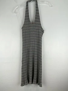 American Eagle Juniors Striped Halter Stretch Sundress Size XXS (1075) - Picture 1 of 7
