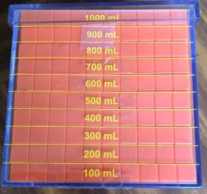 ETA Cuisenaire Style Centimeter Cubes In Clear Case - Picture 1 of 6