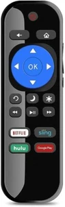 Replacement Remote Control fit for All Insignia Roku Smart TV: NS-55DR620NA18... - Picture 1 of 4