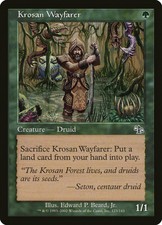 FOIL Krosan Wayfarer | MtG Magic Judgment | English | Near Mint