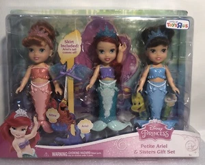 Disney Princess Petite Ariel & Sisters Gift Set Toys R us Exclusive - Picture 1 of 2