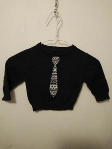 Pullover Pulli Cherokee dunkelblau 12 Monate zum Binden - Bild 1 von 2