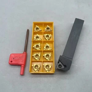 SEL1616H16 CNC Lathe Carbide Indexable Threading Turning Tool + 10pcs 16IR AG60 - Picture 1 of 9