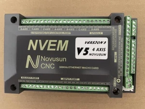 Scheda controller Ethernet CNC NVEM 4 assi 200Khz interfaccia breakout scheda Mach3 - Foto 1 di 5