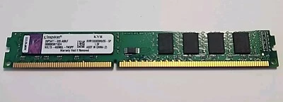 Kingston ValueRAM RAM - DDR3 - 2GB - 1333MHz - 9-9-9 (KVR1333D3N9/2G) Free Ship - Image 1 of 3