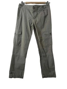 Banana Republic Hose Damen Ryan Fit Größe 2 Khaki Cargo Geknöpft Komfort - Bild 1 von 12