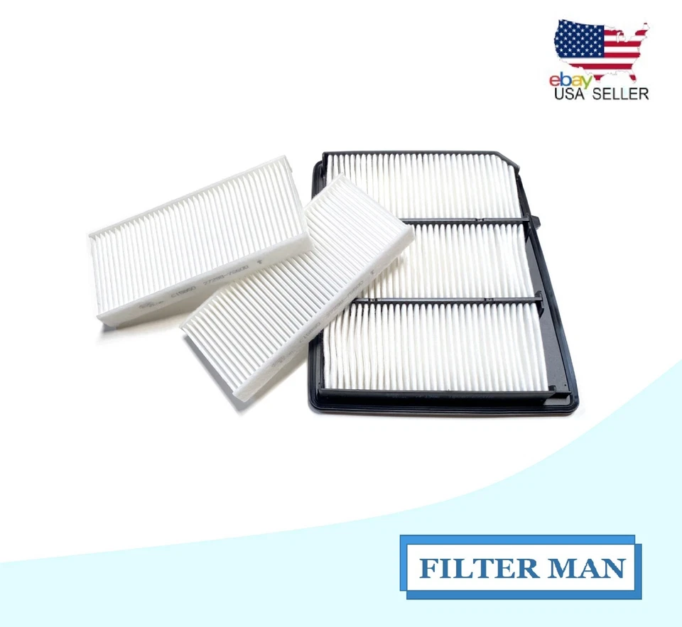 Filtro de ar para cabine e motor Nissan Titan XD 5.6L vendedor dos EUA para 2021-2023 - Imagem 1 de 1