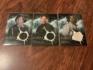 HEROES PIECEWORKS COSTUME CARDS ISAAC, MATT, HIRO TOPPS UNIVERSAL - Bild 1 von 2