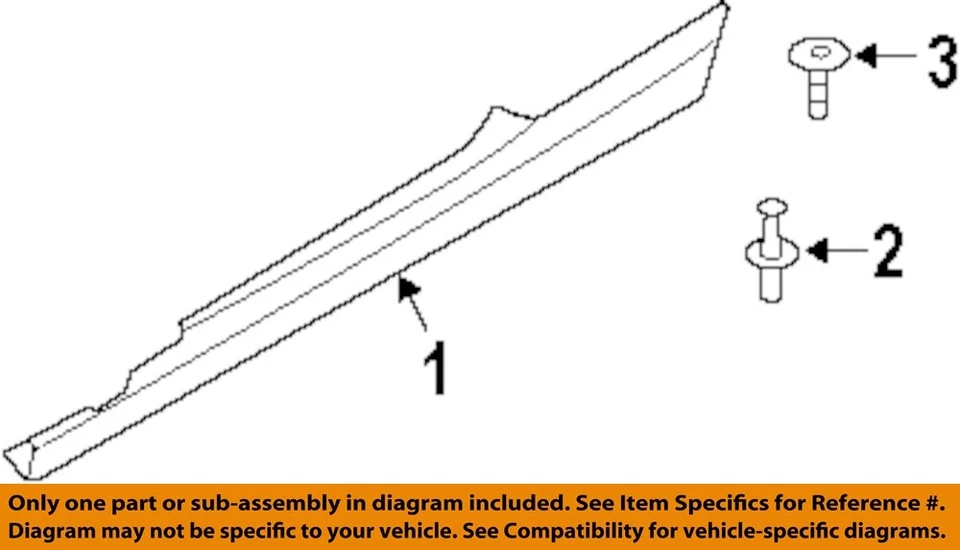 BMW OEM 88-25 1 Series M Exterior Trim-Rocker Molding Rivet 51111908077 - Image 1 of 1