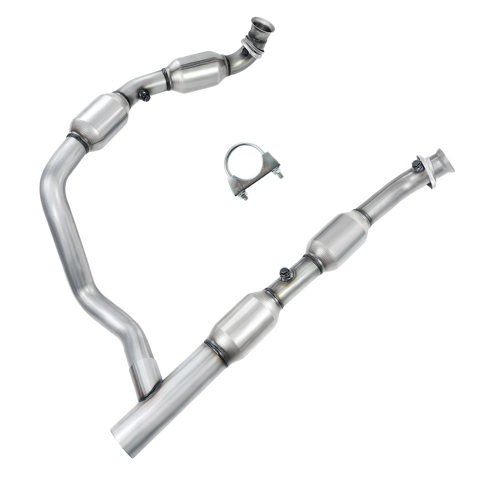 for Ford E-150 Econoline E-250 E-350 5.4L 2005-2008 Y Pipe  Catalytic Converter - Imagem 1 de 4