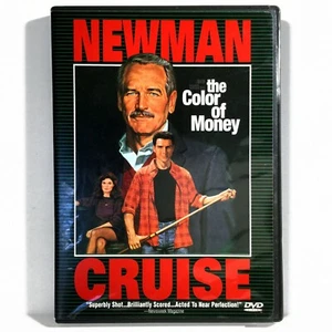 The Color of Money (DVD, 1986, Widescreen) Like New !   Paul Newman  Tom Cruise - Picture 1 of 3