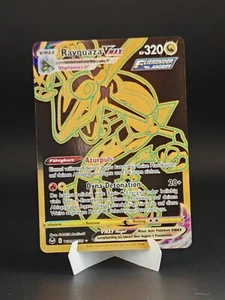 Pokemon Rayquaza Vmax Full Art Gold DE TG29/TG30 Silberne Sturmwinde - Bild 1 von 2