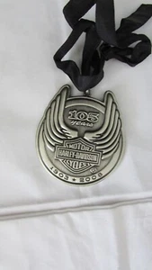 Harley Davidson 105th Anniversary Pewter Ornament #441-ML - Bild 1 von 5